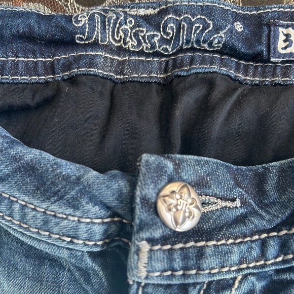 ❄️Mid Rise Boot Cut Bling Jeans - Picture 14 of 16